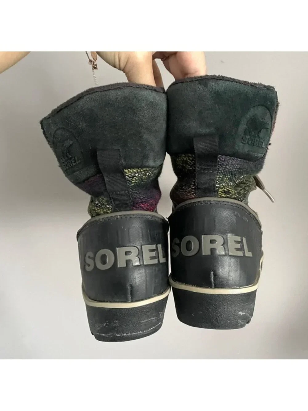 Sorel Tivoli II Blanket Suede Multicoloured Waterproof Boots - 6
